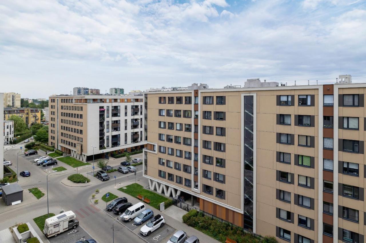 Osiedle Avia Harmonious Apartment With Balcony & Parking Cracow By Renters Prestige Kraków Exteriör bild